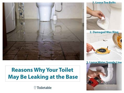 toilet clogged leaking from base|Toilet Leaking at the Base (Most Common Reasons)。